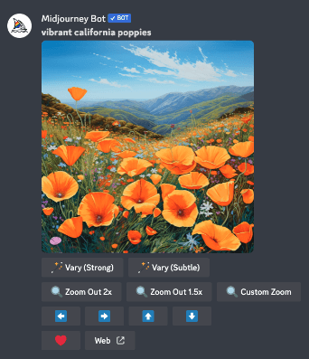 Poppies with emoticons and descriptions for image editing